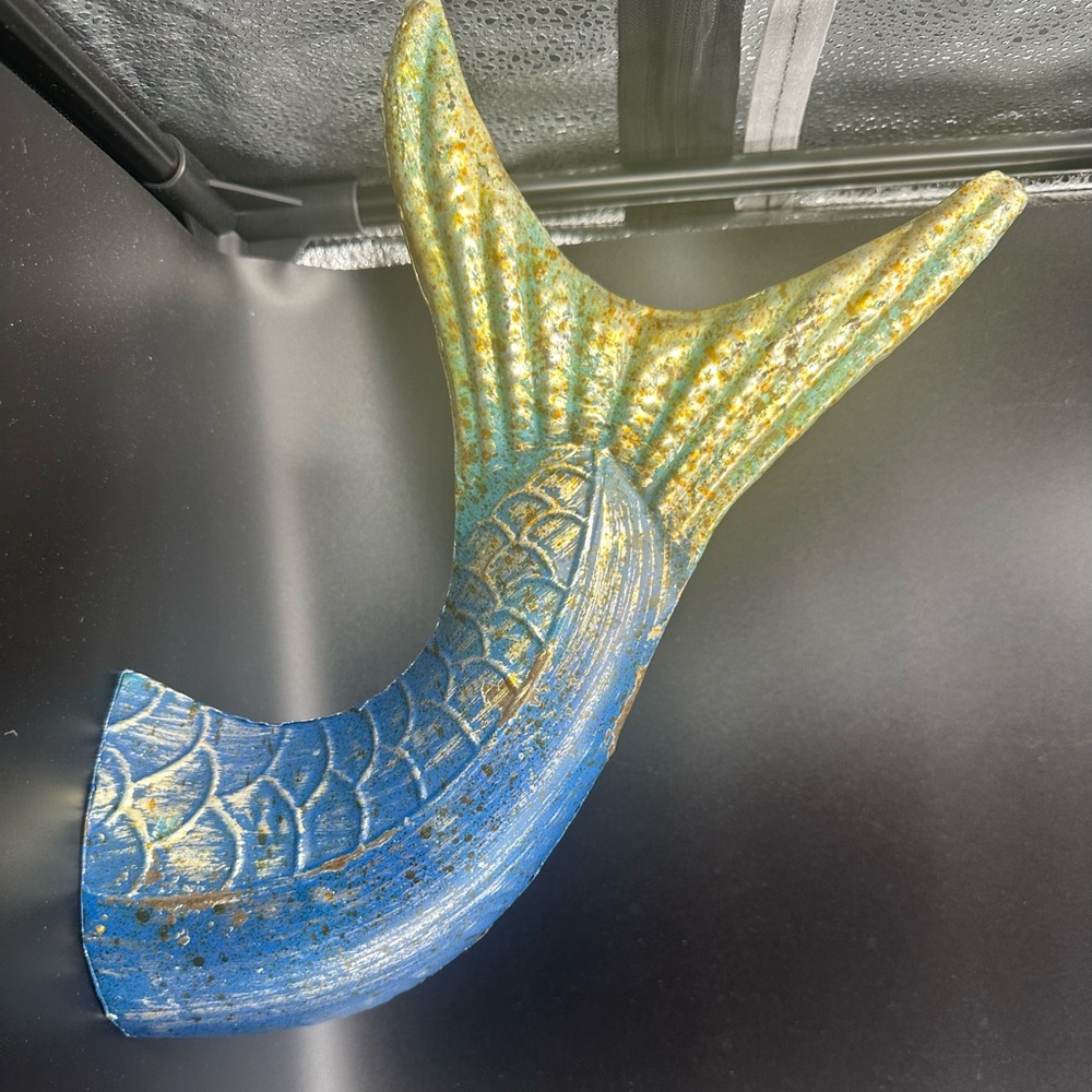 Colorful and Unique Metal Mermaid‎ Tail Wall Decor